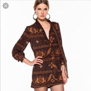 Novella Royale Poppy Mini Dress